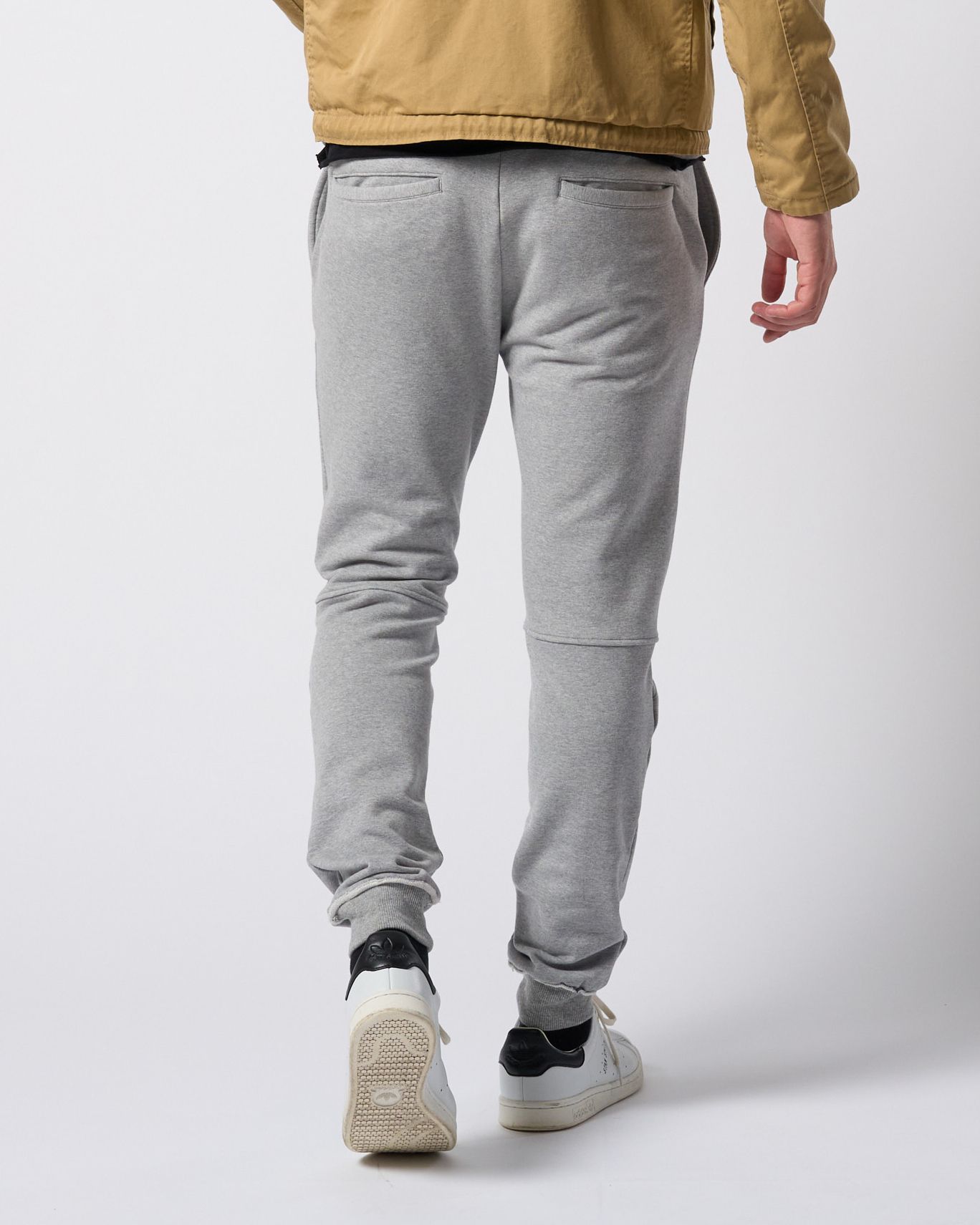 ☆先行予約☆ muta × wjk  / 高密度ストレッチ裏毛リブスウェットパンツ / super urake rib sweat pants / T.GRAY[503 mw07j]
