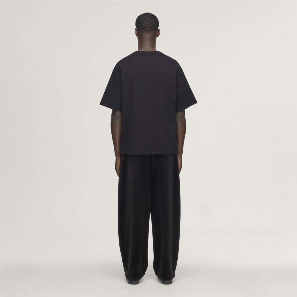 ベルベット コーデュロイ トラック パンツ /   Y-3 VELVET CORDUROY TRACK PANTS / BLACK [KY1374-APPA26]