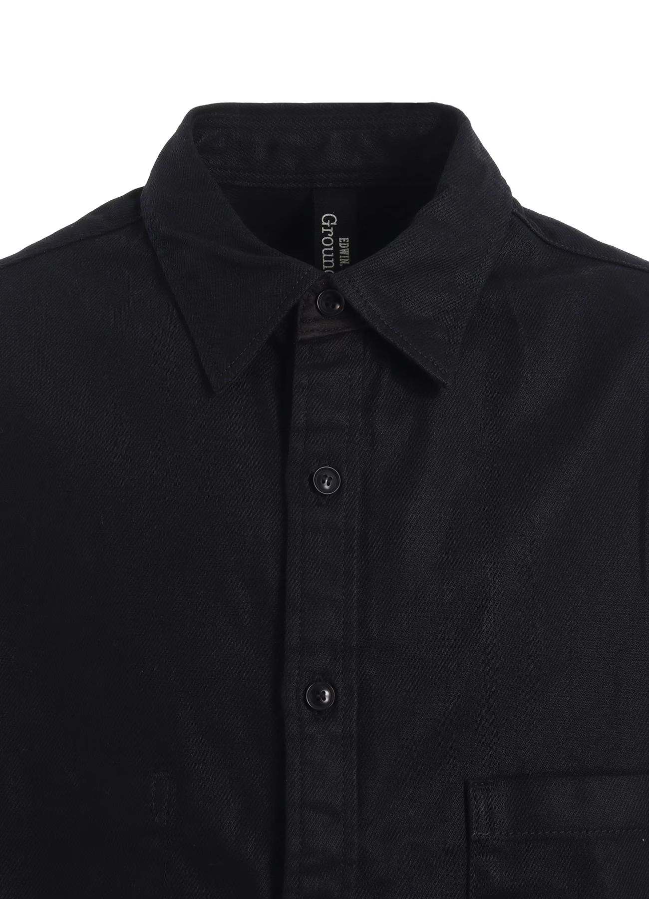 Ground Y×EDWIN 9oz BLACK TWILL WORK JACKET  / ブラックツイルワークジャケット / BLACK [GX-B08-007-1]