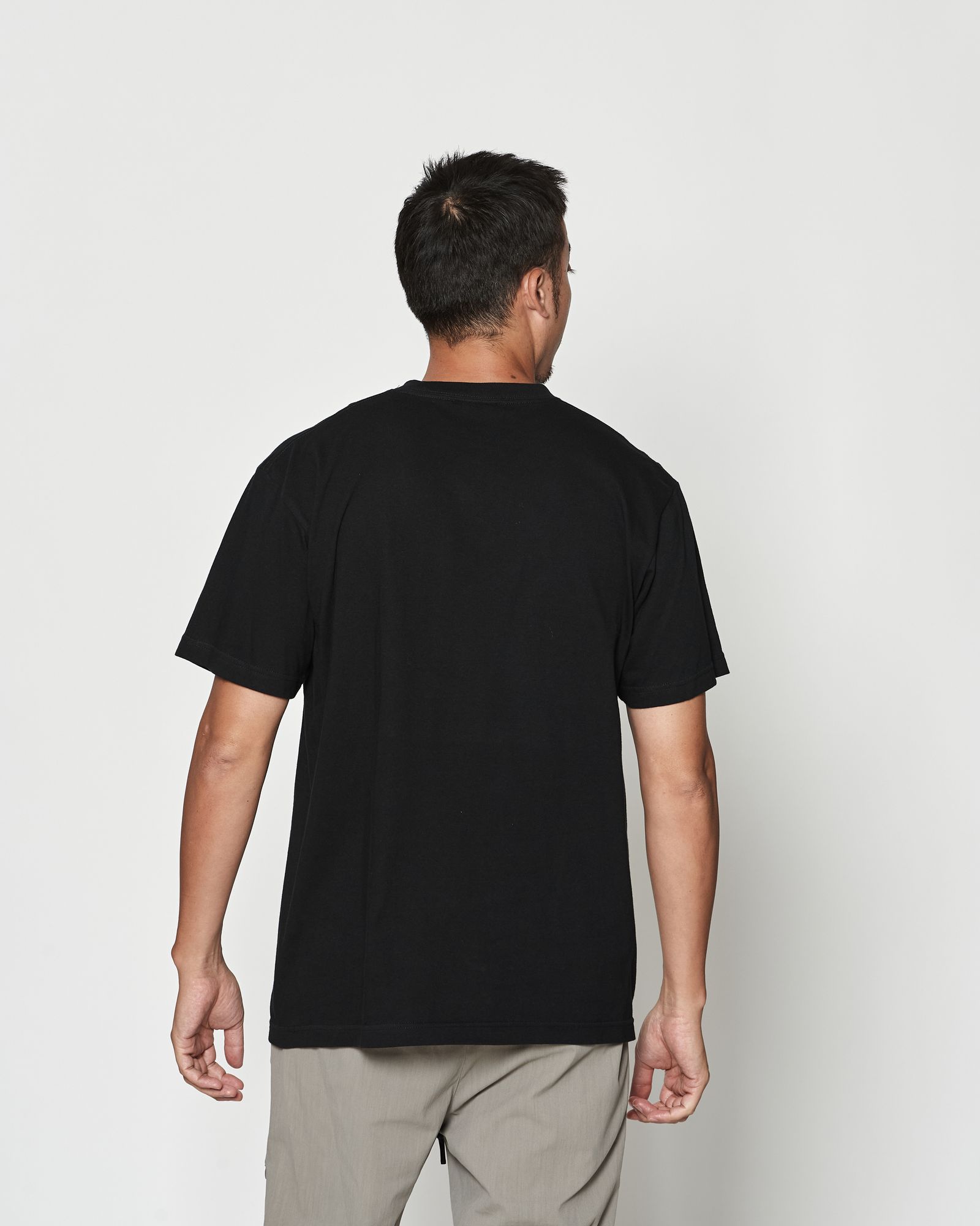 ☆先行予約☆muta MARINE × ACANTHUS  / フォイルプリントロゴTシャツ / Foil Print Wave Logo Tee / BLACK 【MA2621】
