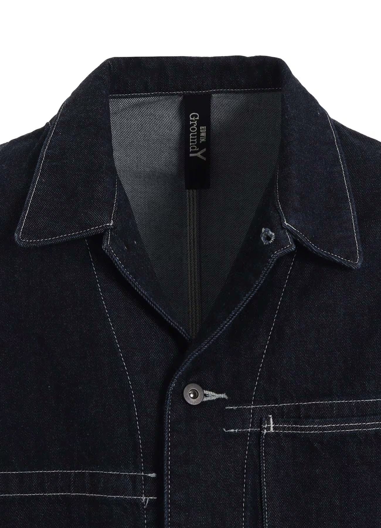 Ground Y×EDWIN 11oz INDIGO DENIM COVERALL  / デニムカバーオール / INDIGO [GX-Y01-006-1]