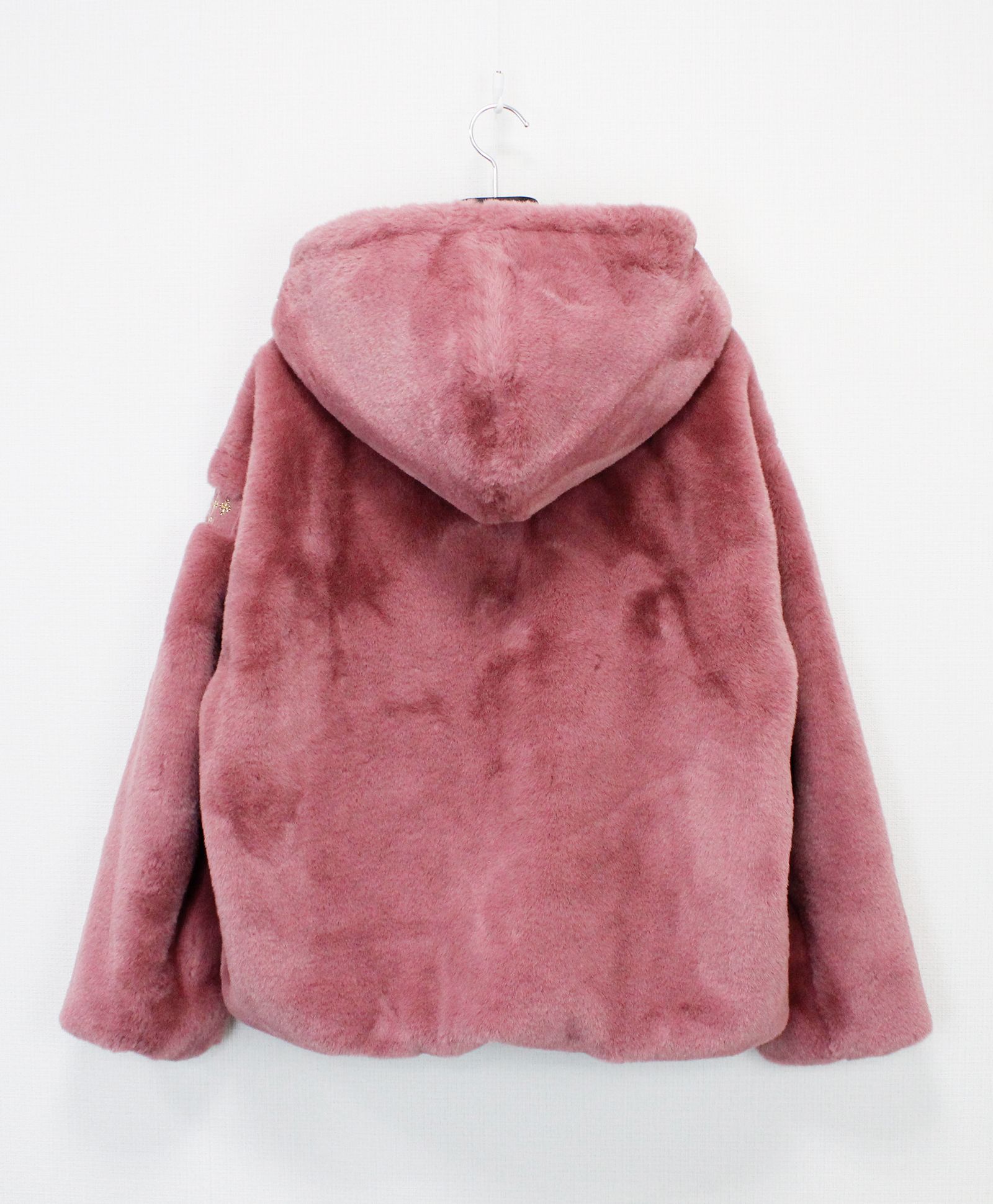 レディース フード付き ボアブルゾン / YUMOLA / ユモラ / PINK [LJXA0039033588]