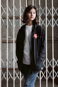 ラッシュジップパーカー / Rush Zip Parka / BLACK
