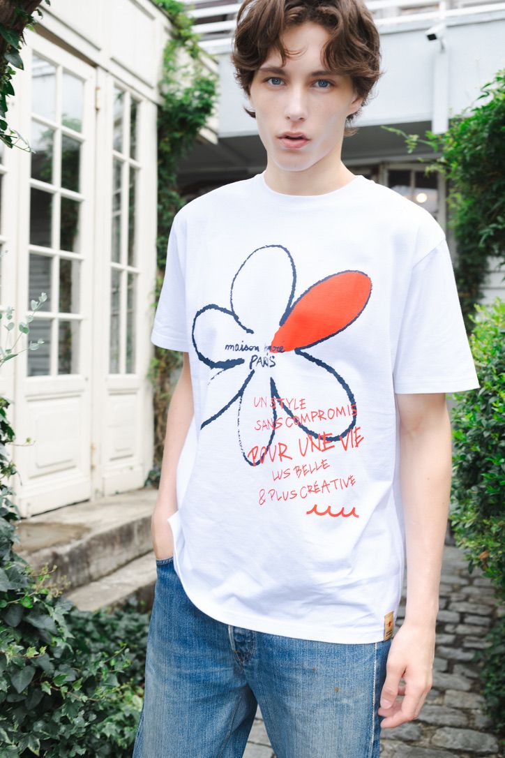 MAISON HONORE PARIS×MUTA MARINE / Tシャツ / Florent &  Concept(フローレント＆コンセプ) / ホワイト