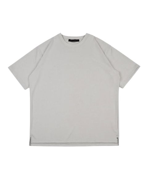 マルーデコットン20s天竺Tee 半袖レギュラーTシャツ  / グレージュ [76001]