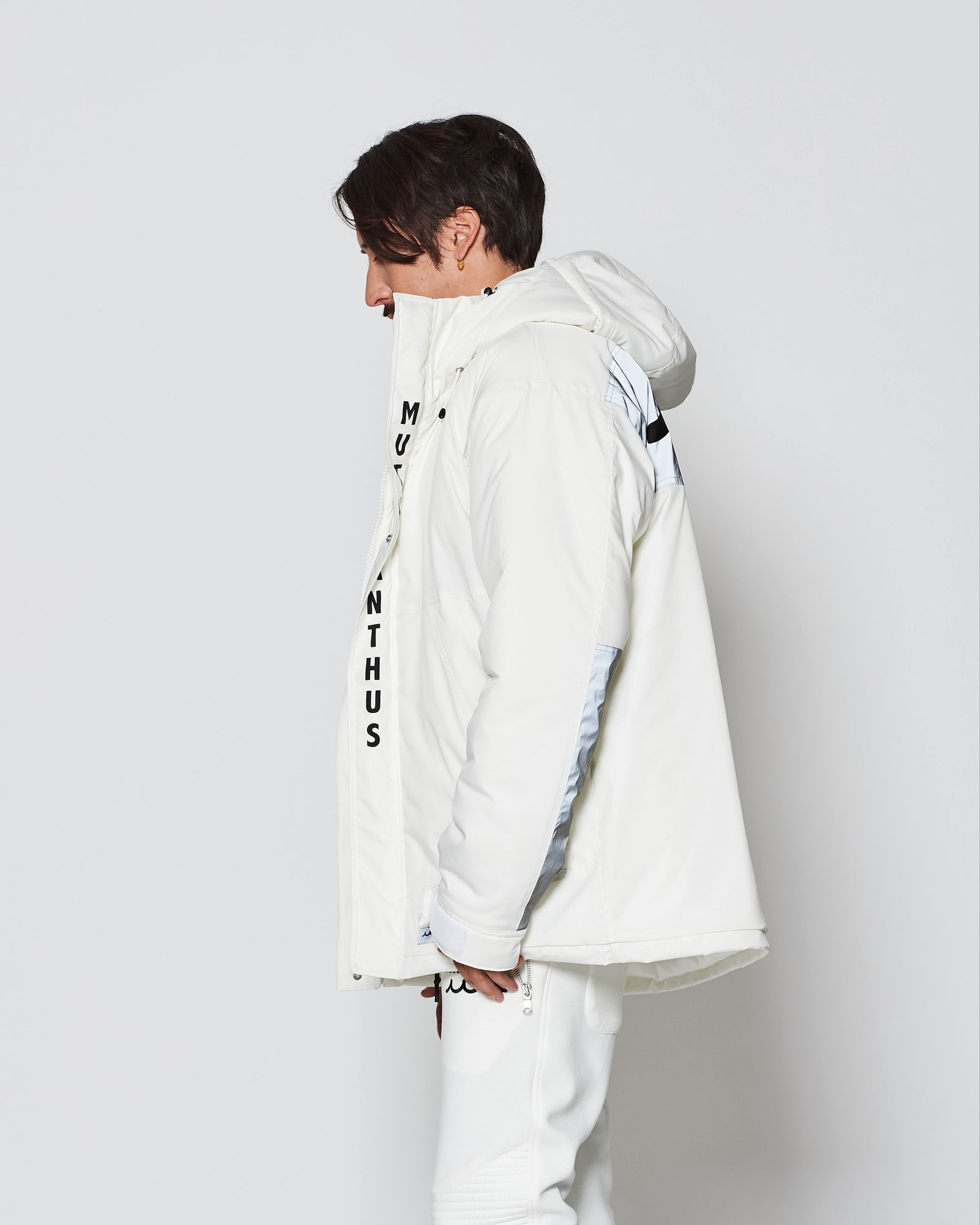 ☆先行予約販売2025年11月下旬～12月下旬頃入荷予定☆ ACANTHUS × muta MARINE / muta LIMONTA Mountain Puffy Jacket  / マウンテンパフィジャケット / WHITE 【MA2529】