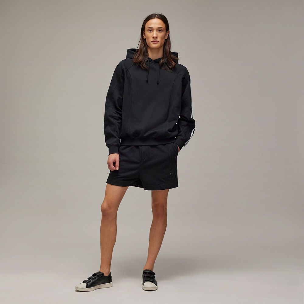 【関税込み】Y-3 ブルー カットライン フーディ Y-3 - パーカー / カットライン フーディー / U CUTLINE HOODI