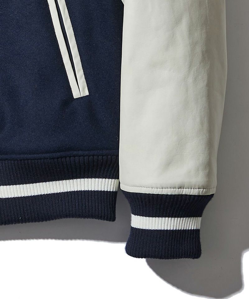 muta MARINE x ACANTHUS / muta Studium Jacket / スタジアムジャケット / NAVY / MA2425