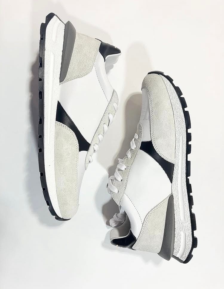 ローカットレザースニーカー / ホワイト / WHITE [MKSH04 ]