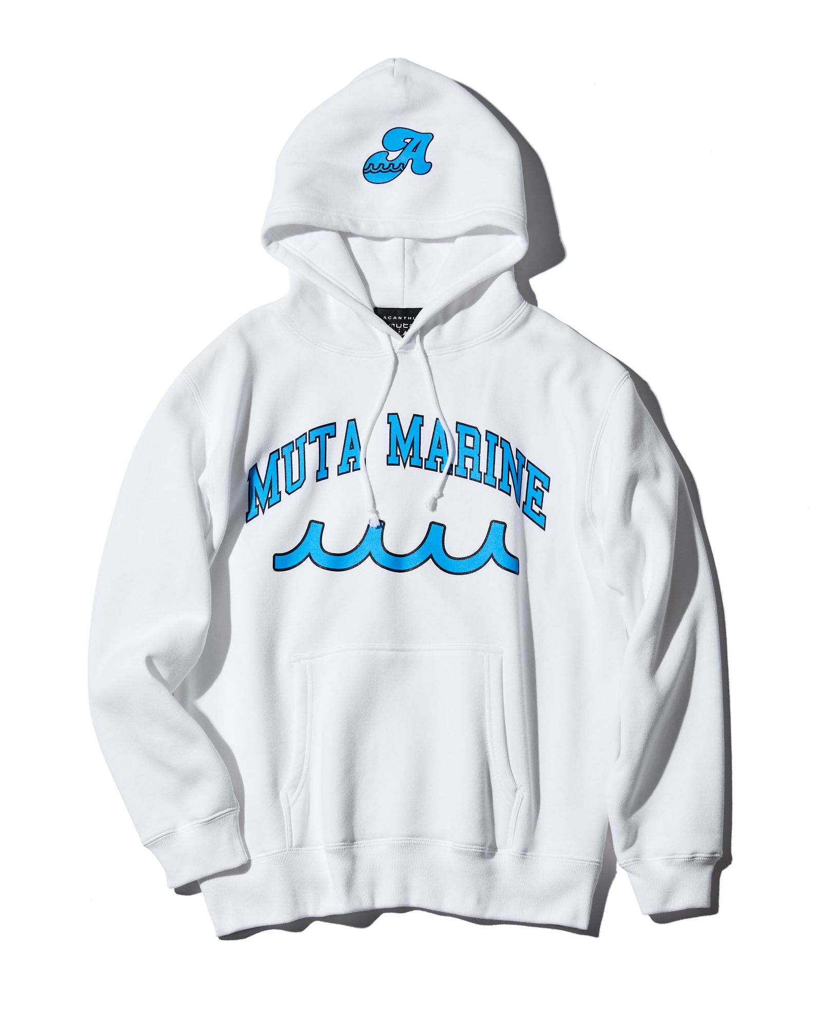ACANTHUS - ACANTHUS x muta MARINE / muta College Logo Hooded