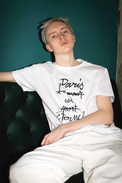 プリントTシャツ / Charlotte / WHITE