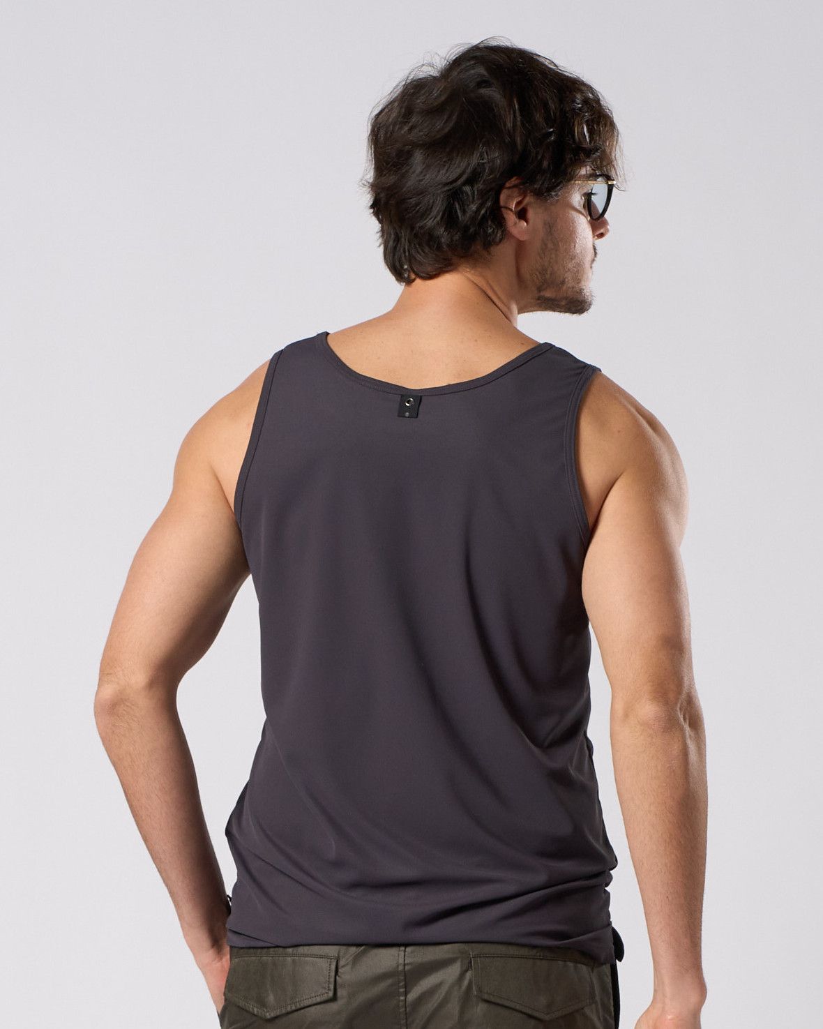 ☆先行予約☆ クールタンクトップ /  cool tank top / CHARCOAL[7133 pe55i]