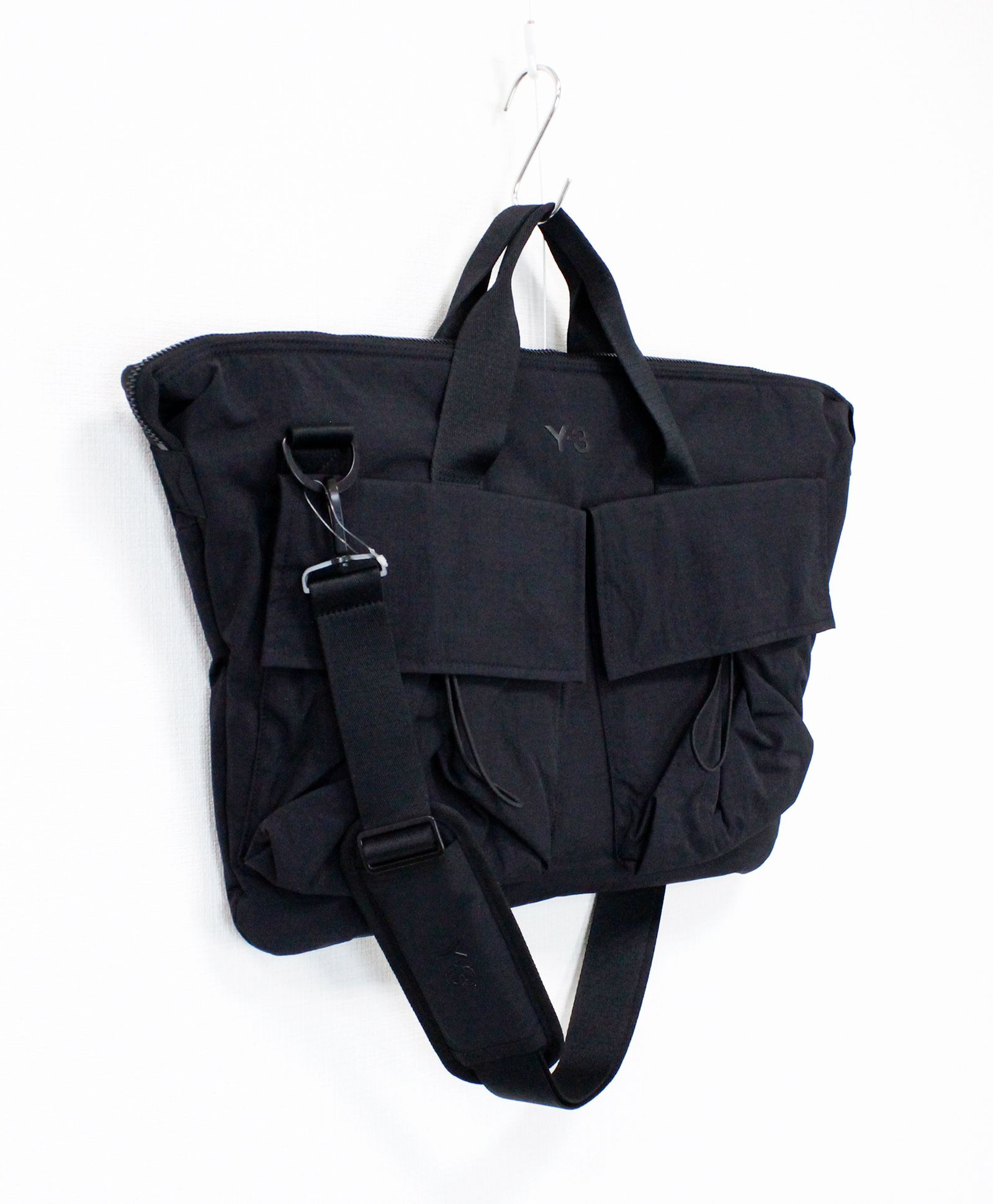 ユーティリティーメッセンジャーバッグ / Y-3 UTILITY MESSENGER BAG / BLACK [KD0212-ACCS26]