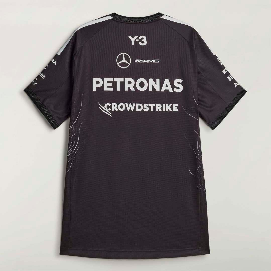 ハーフ スリーブ ティー /  Y-3 MERCEDES - AMG PETRONAS FORMULA 1 TEAM DRIVER SHORT SLEEVE JERSEY / BLACK [KT2226-APPS26]