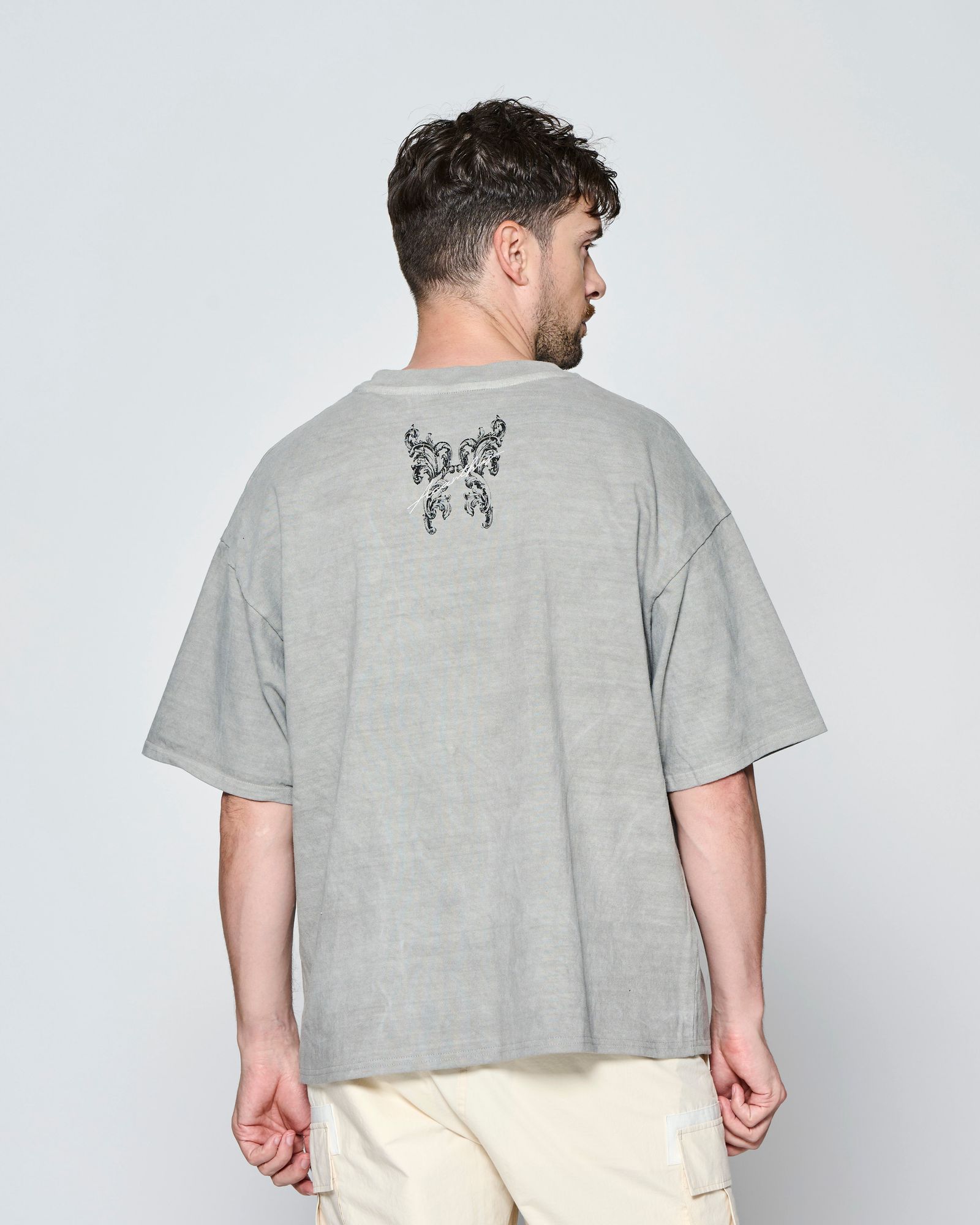 ☆先行予約☆ ヘビーオンスTシャツ  /  Heavy oz Tee / PIGMENT LIGHT GRAY【CT2708】
