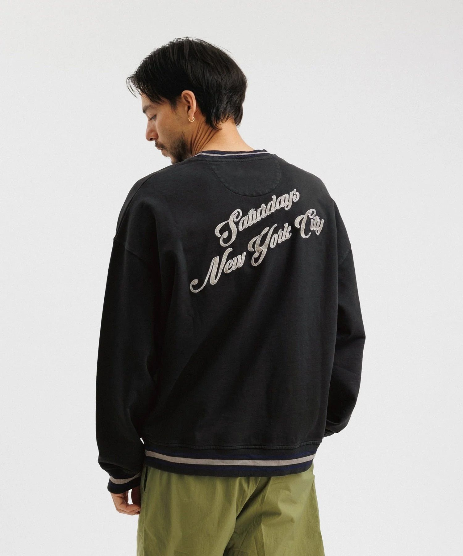 Saturdays NYC Ari vintage crew トレーナー - スウェット