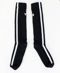 K ストライプス ソックス / Y-3 K STRP SOCK / BLACK [JI9096-ACCA24]