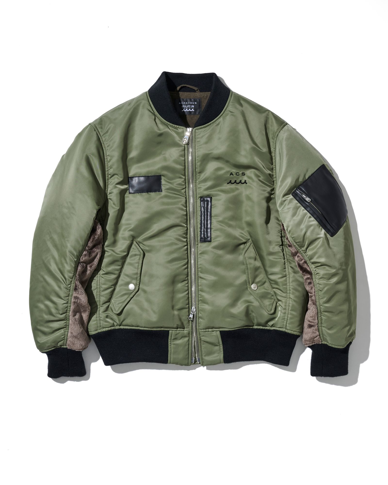 ☆先行予約☆ muta MARINE × ACANTHUS / オーバーサイズMA-1 / Oversize MA-1 / KHAKI 【MA2649】