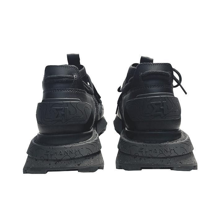 レザースニーカー / NSJ591J /  BLACK