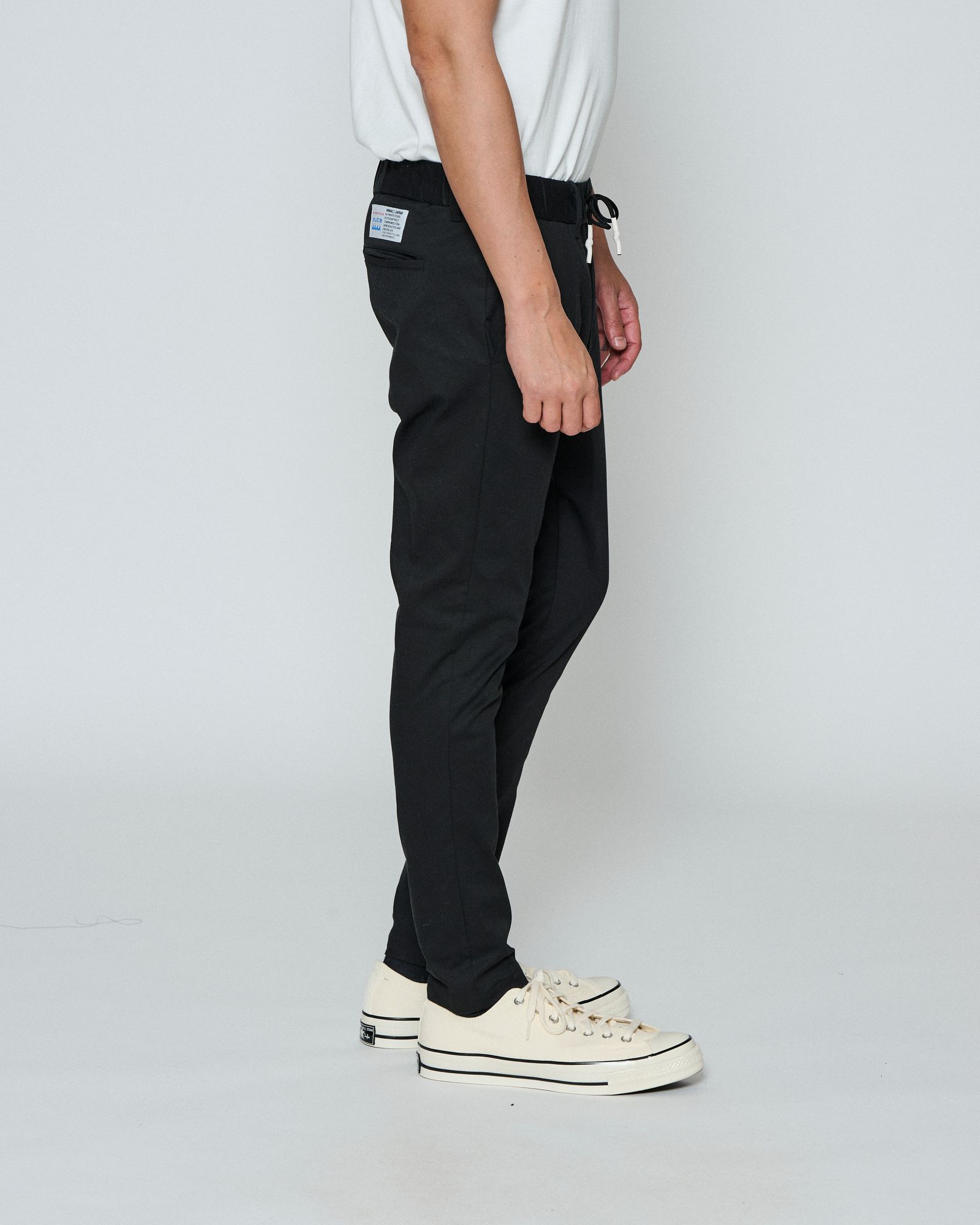 ☆先行予約☆ muta MARINE × ACANTHUS  / イージータイトパンツ /  Easy Tight Pants / BLACK【MA2654】