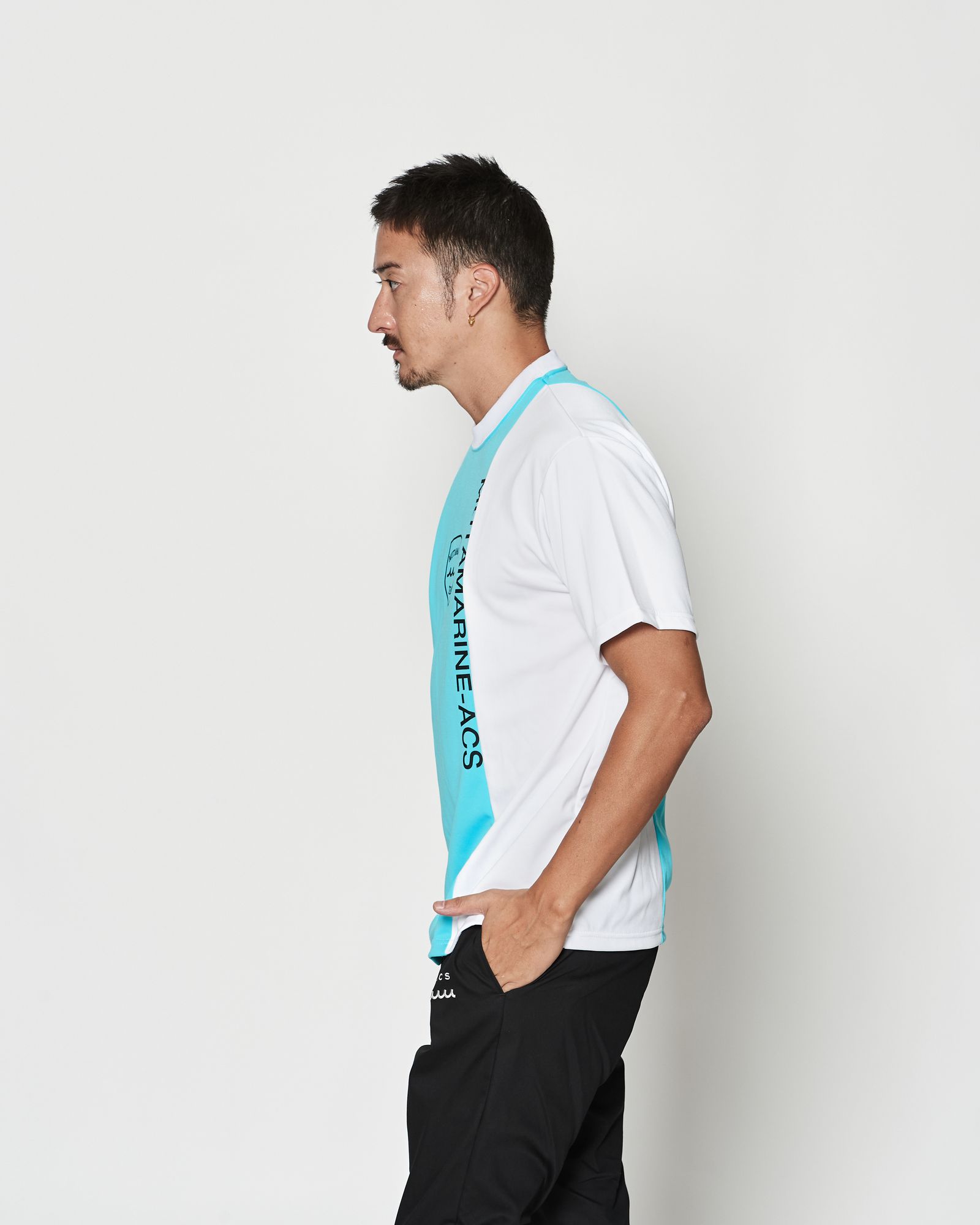 ☆先行予約☆muta MARINE × ACANTHUS  / スポーツTシャツ / Sports S/S Top / WHITE 【MA2620】