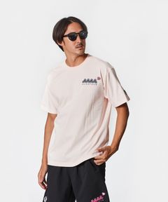 ACANTHUS × muta MARINE / muta sweet logo Tee / Tシャツ / PINK 【MA2526】