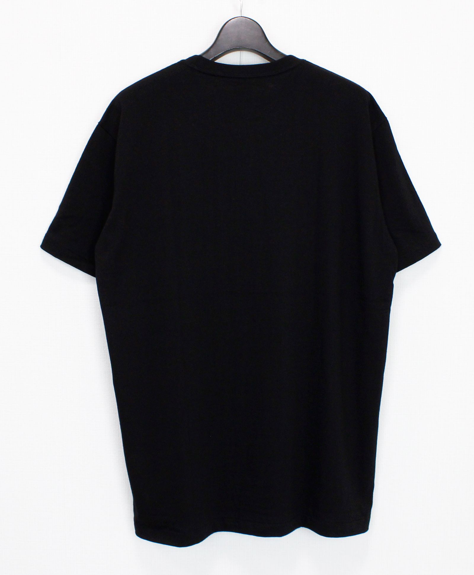20/COTTON JERSEY LILLY GRAPHIC T-SHIRT / BLACK [GL-T77-070-2-03]