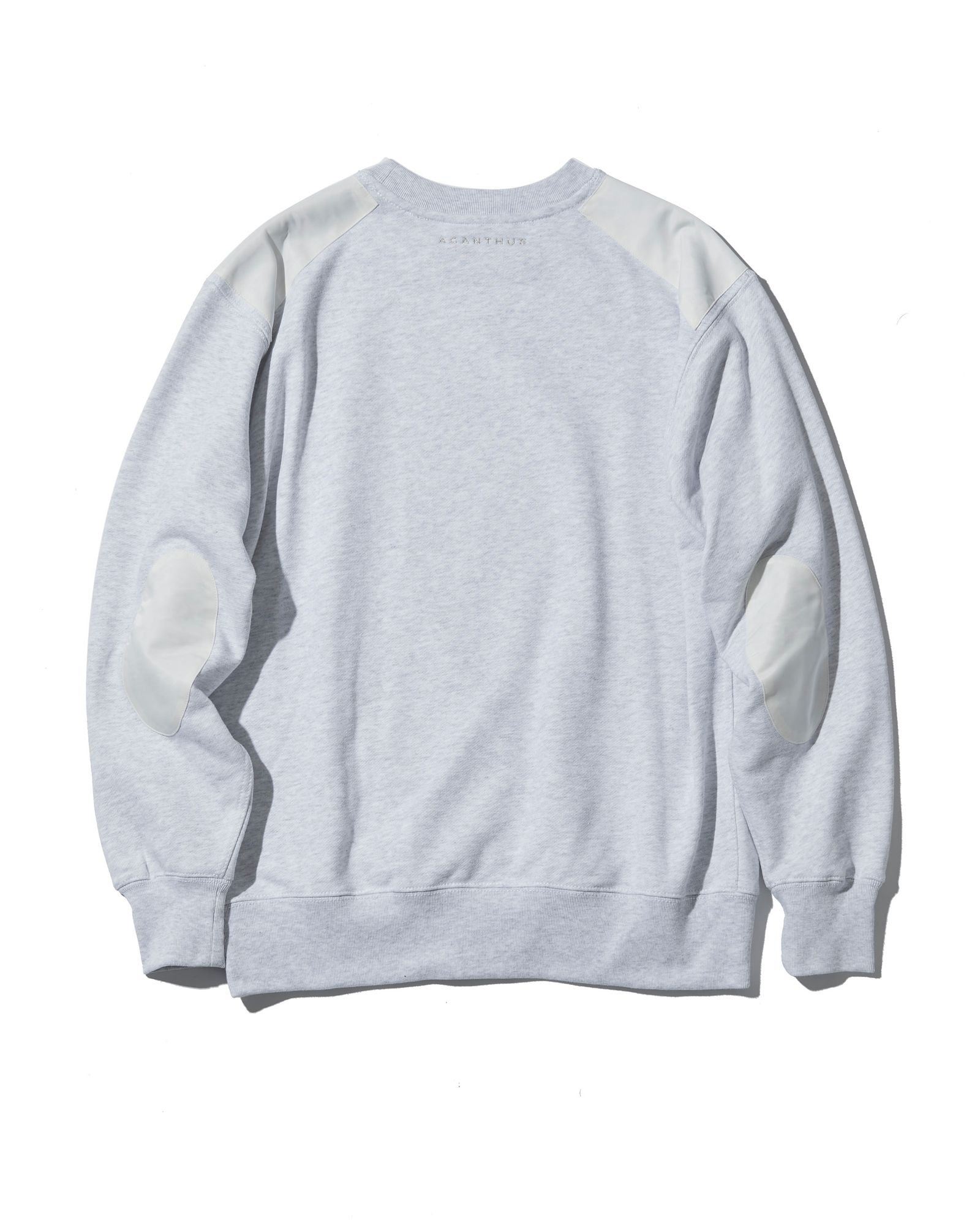 ACANTHUS / Elbow Patch Sweat / スウェット / GRAY 【HJ2503】