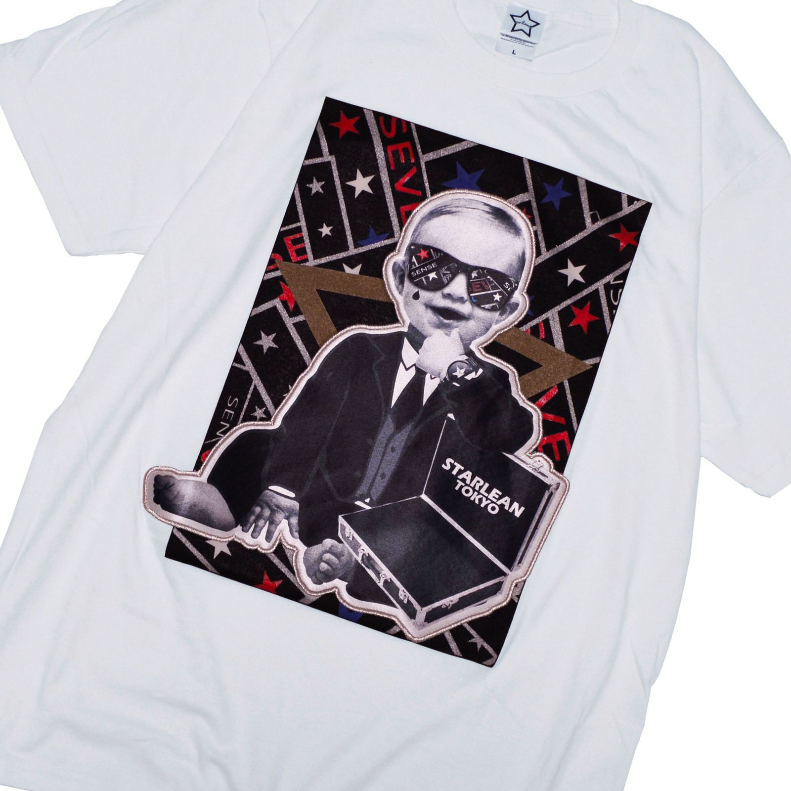 Tシャツ SUIT BABY T-SHIRT WHITE [SLTN096]