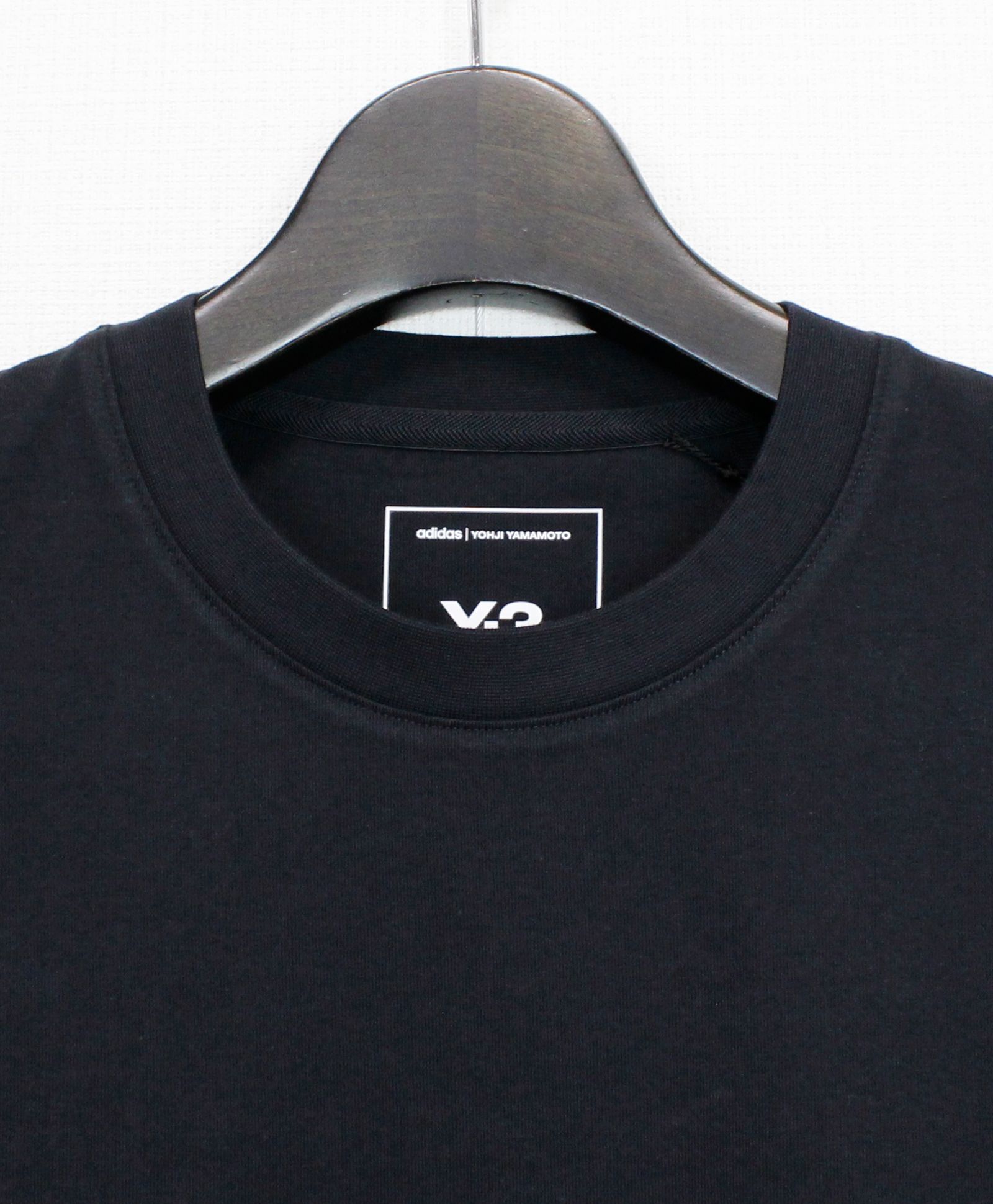 Y-3 (ワイスリー) ワンポイント ロゴ ショート丈 トレーナー