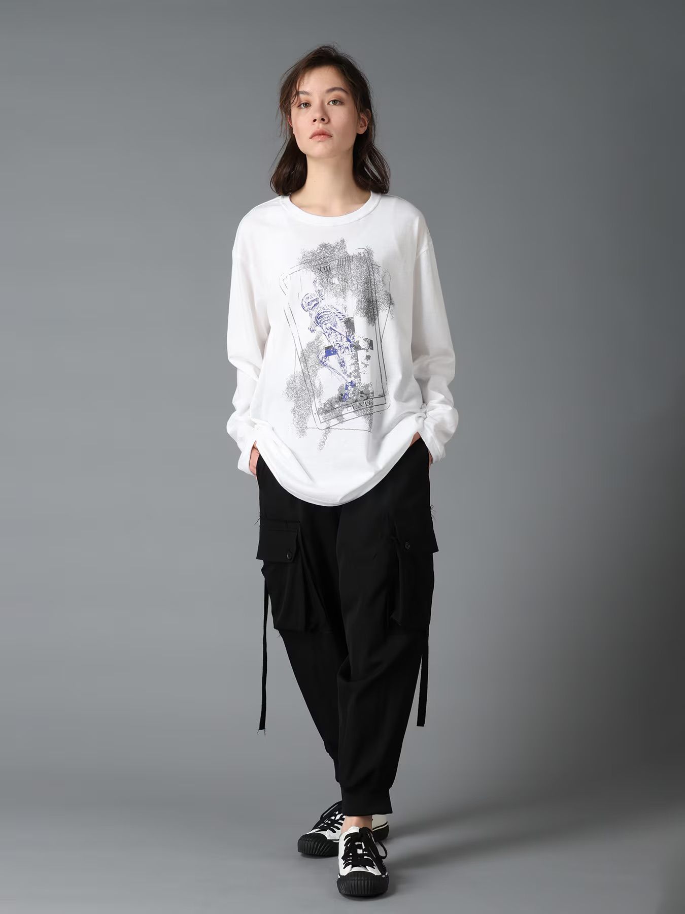 JERSEY THE DEATH T-SHIRT / WHITE [GW-T74-070-1]