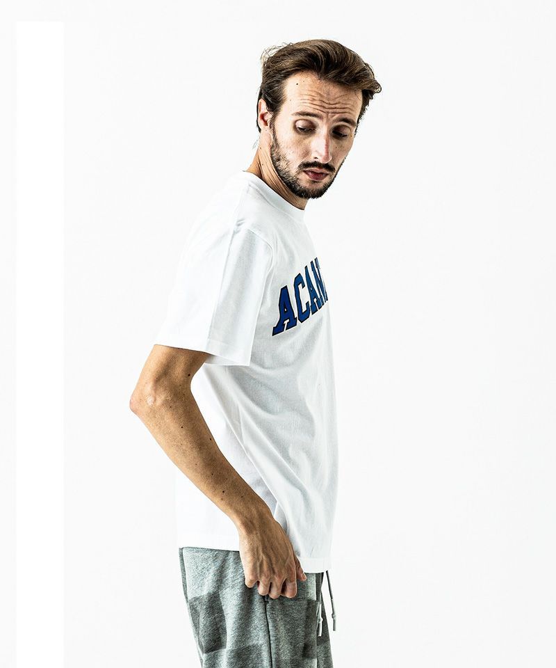 カレッジロゴTシャツ / Collge Logo Tee / WHITE