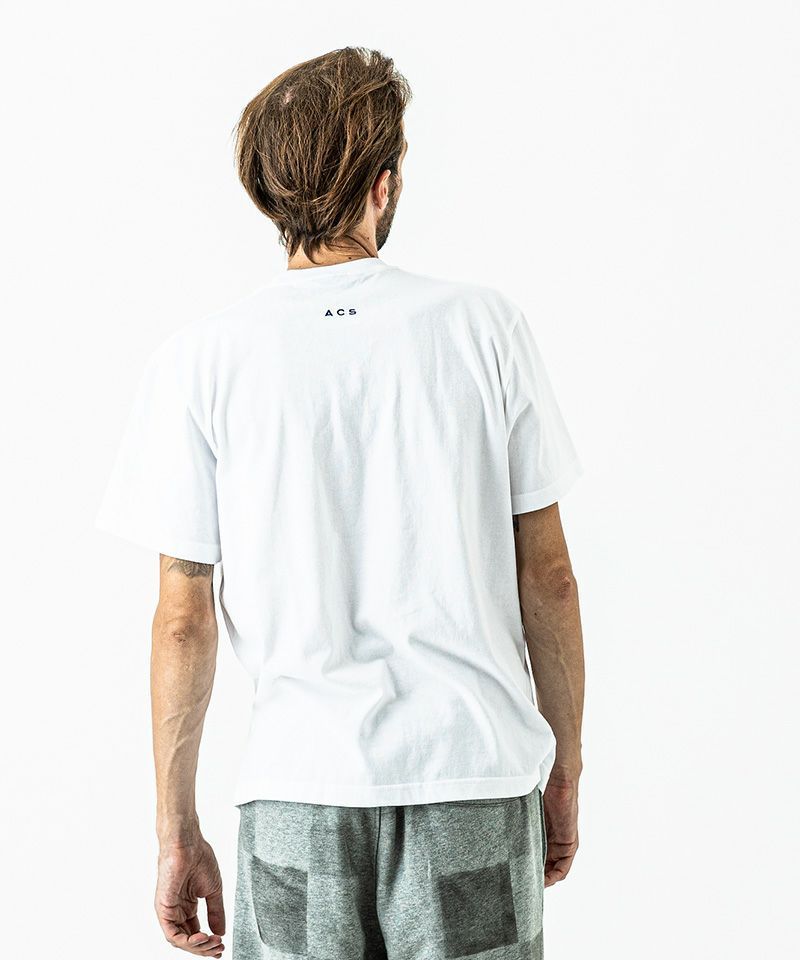 カレッジロゴTシャツ / Collge Logo Tee / WHITE