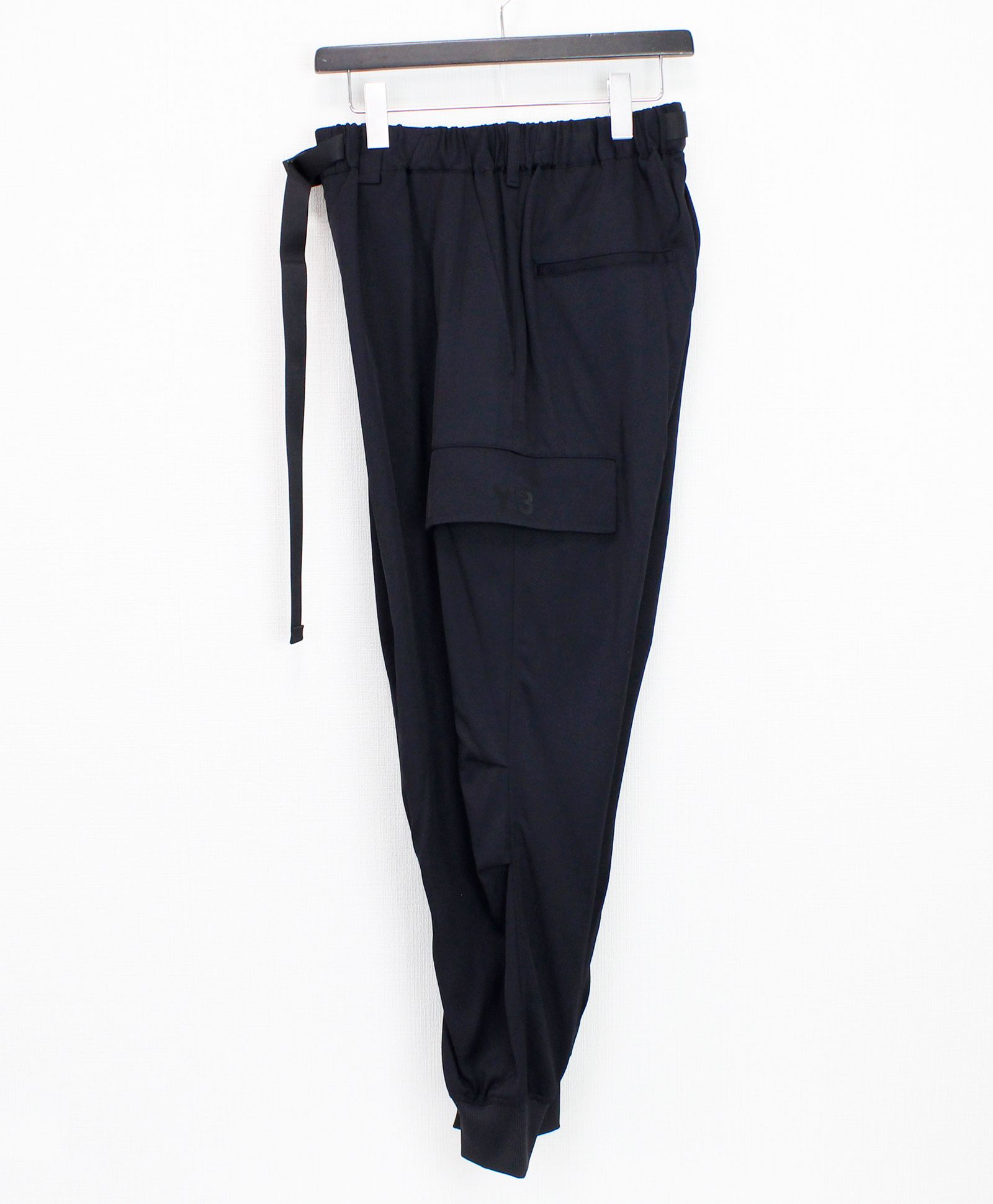 レーヨン ツイル カフ パンツ / Y-3 RAYON TWILL CUFFED PANTS / BLACK [JX7283-APPA25]