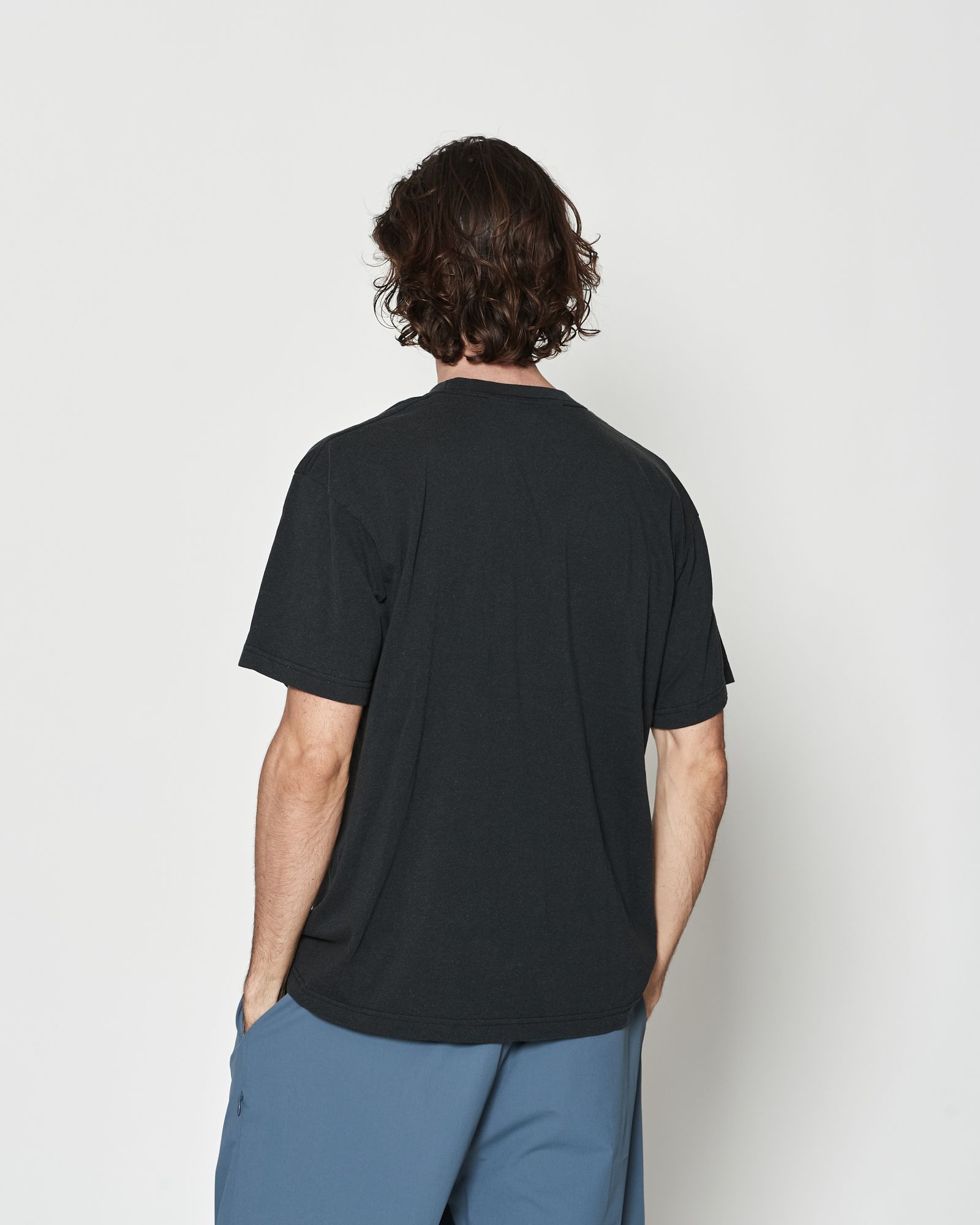 ☆先行予約☆ カレッジロゴTシャツ  /  Aging College Logo Tee / BLACK【CT2601】