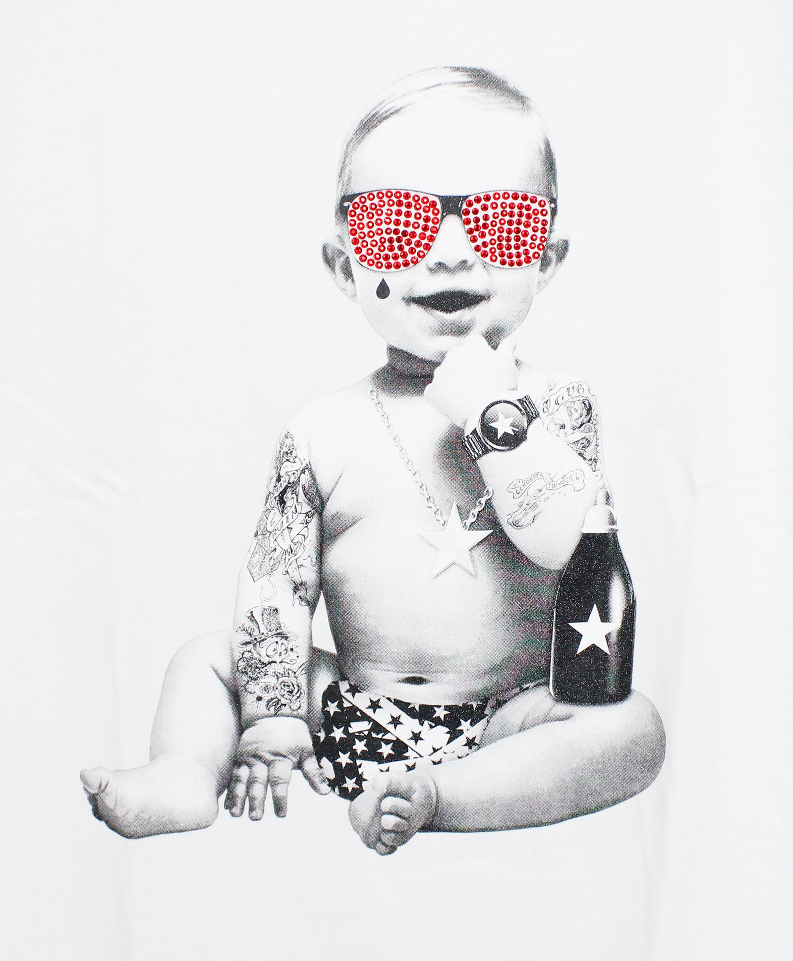 プリントTシャツ Simple Baby T-Shirts [SLTN121] WHITE