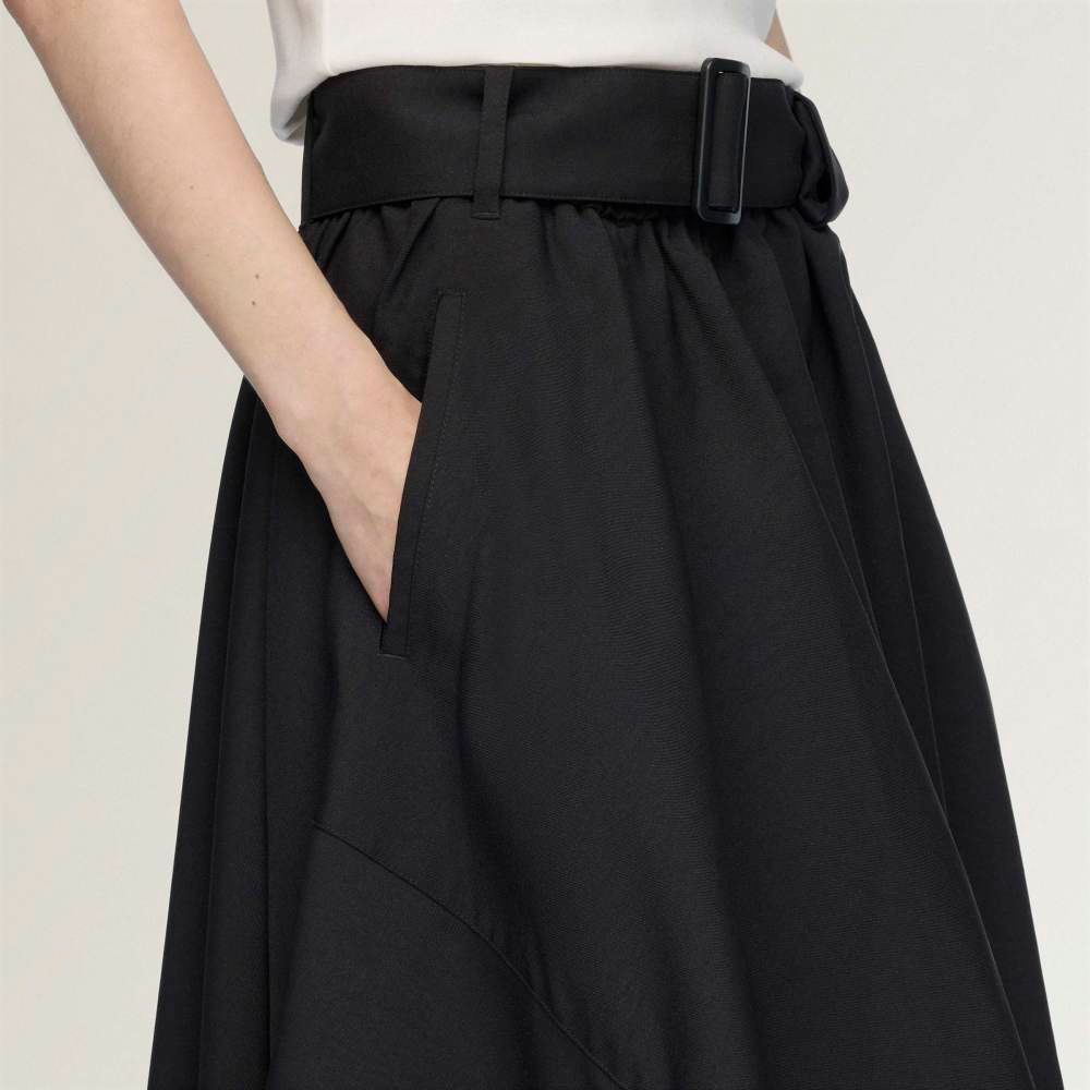アダプティブ スポーツユニフォームスカート / W ADAPT SU SKIRT / BLACK [KS1336-APPA26]
