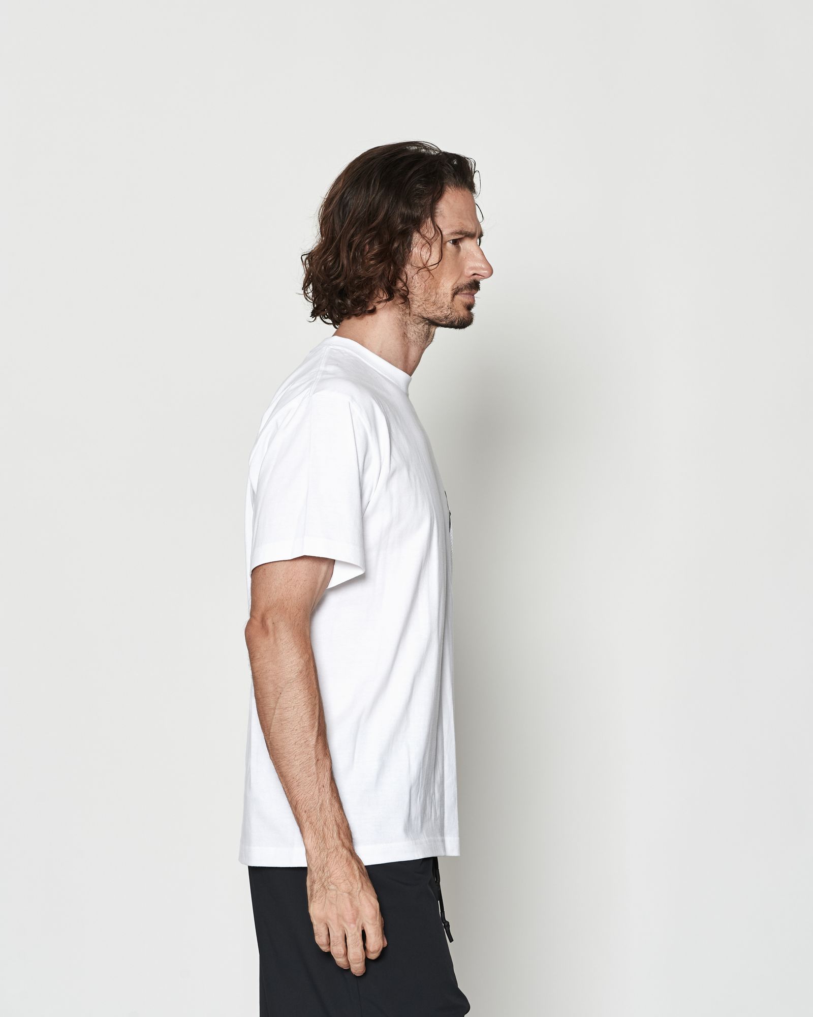 ☆先行予約☆ メッシュトリミングポケットTシャツ  /  Mesh Trimming Pocket Tee / WHITE【CT2605】