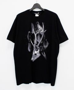 JERSEY DEER T-SHIRT / BLACK [GK-T77-070-2]