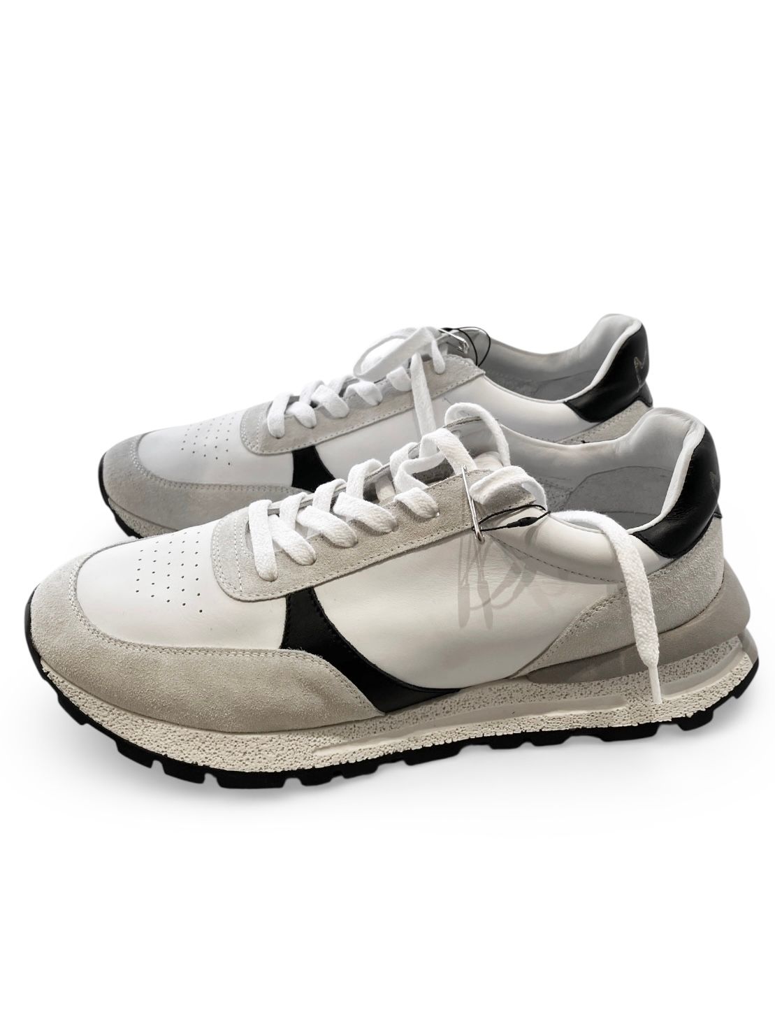 ローカットレザースニーカー / ホワイト / WHITE [MKSH04 ]