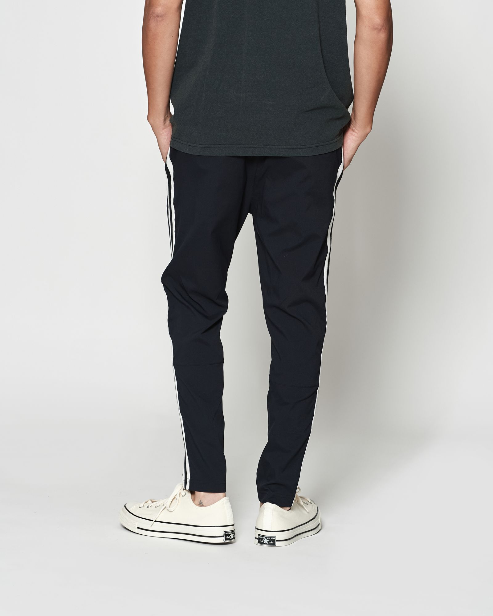 ☆先行予約☆muta MARINE × ACANTHUS / スウィートサイドラインパンツ / sweet side line pants / NAVY 【MA2626】