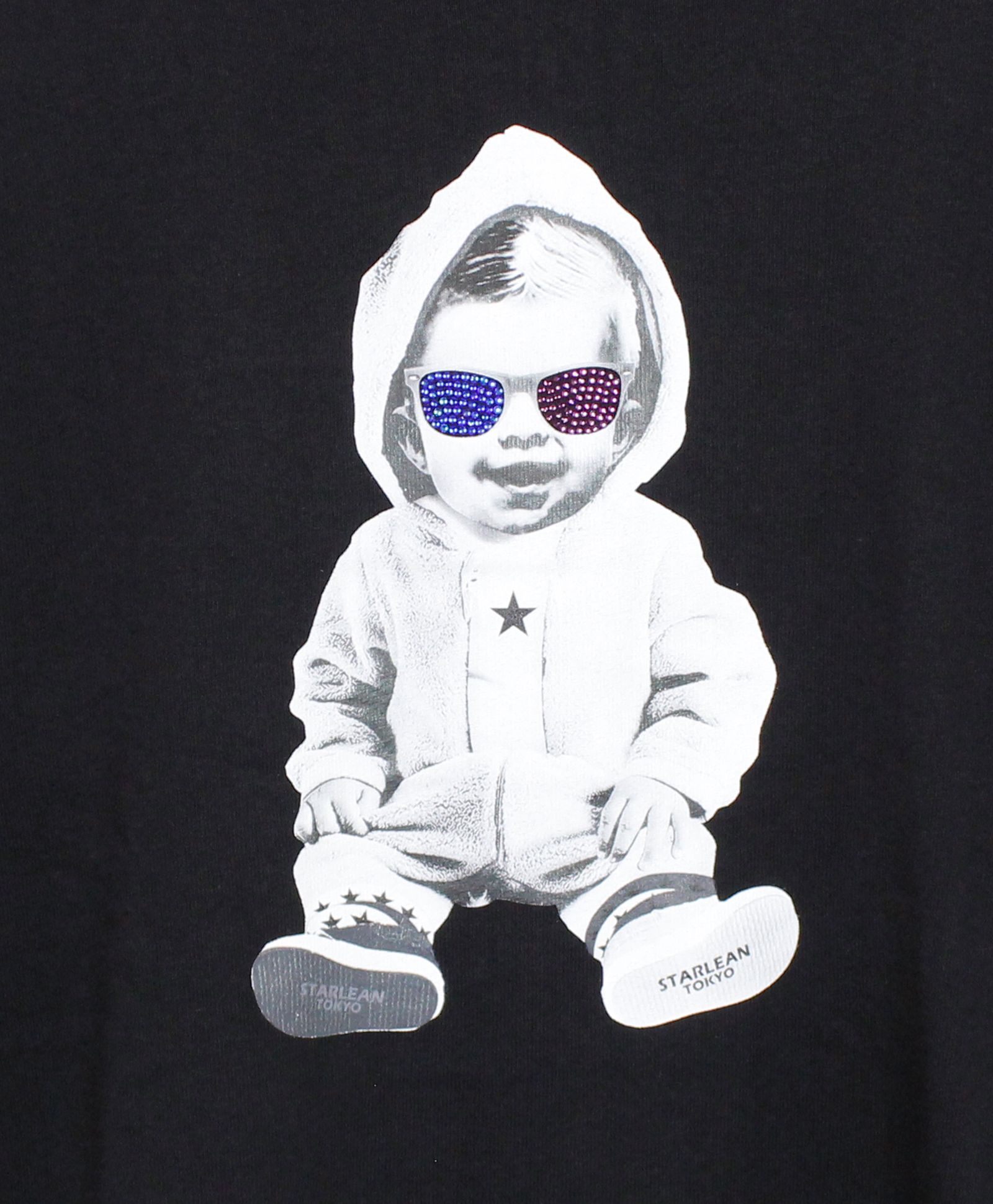 プルオーバーパーカー / SWLLOW BABY HOODIE / BLACK  [SLPP153]