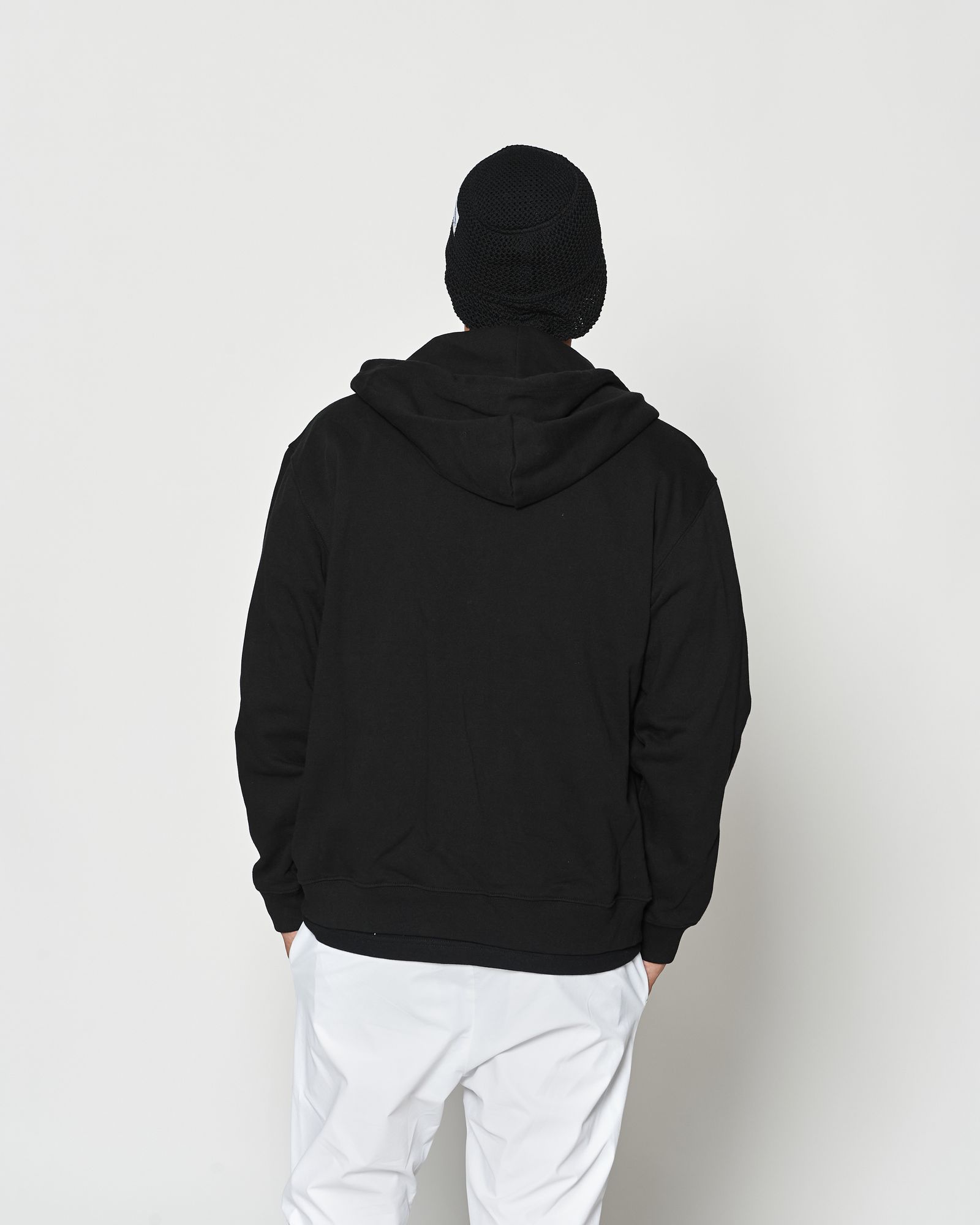 ☆先行予約☆muta MARINE × ACANTHUS  / アーチロゴ スウェットジップフーディー / パーカー / Arc Logo Zip Up Hooded Sweatshirt / BLACK【MA2610】