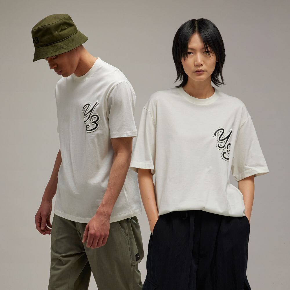 Y-3 - グラフィックTシャツ / Y-3 GRAPHIC SHORT SLEEVE TEE / OFF