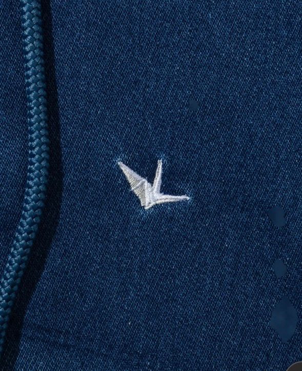 インディゴカモ ジョグフーディー / パーカー / インディゴ【USO-26060】