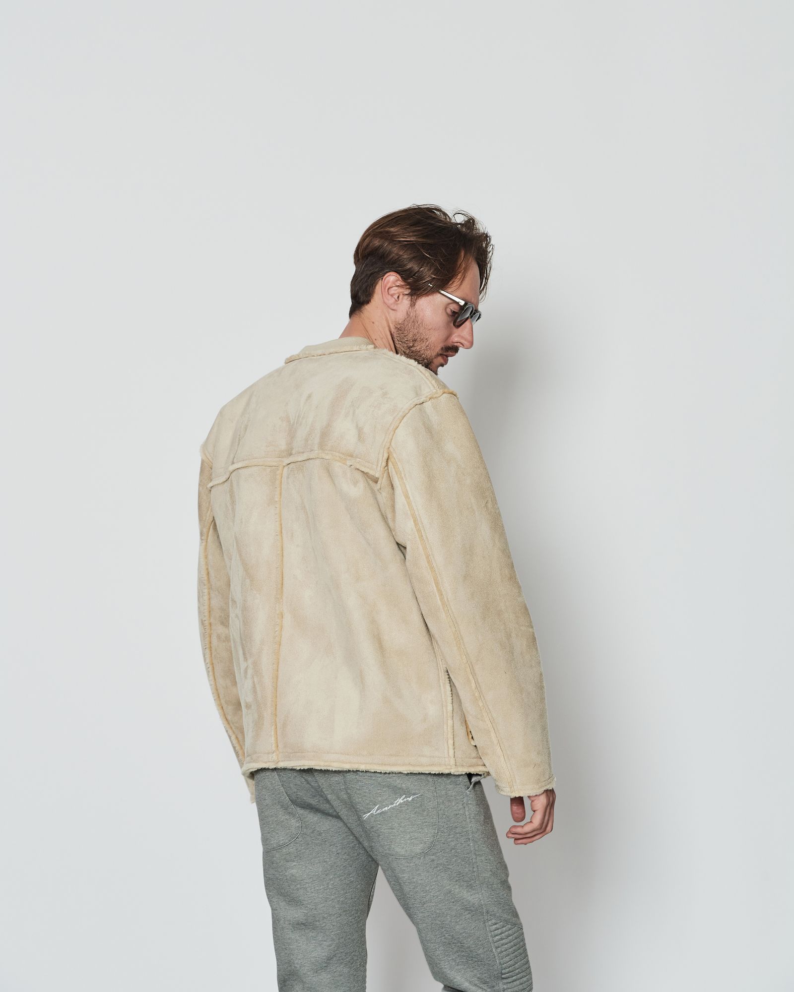 Faux Mouton Jacket / フェイクムートンジャケット / BEIGE 【JK2406】