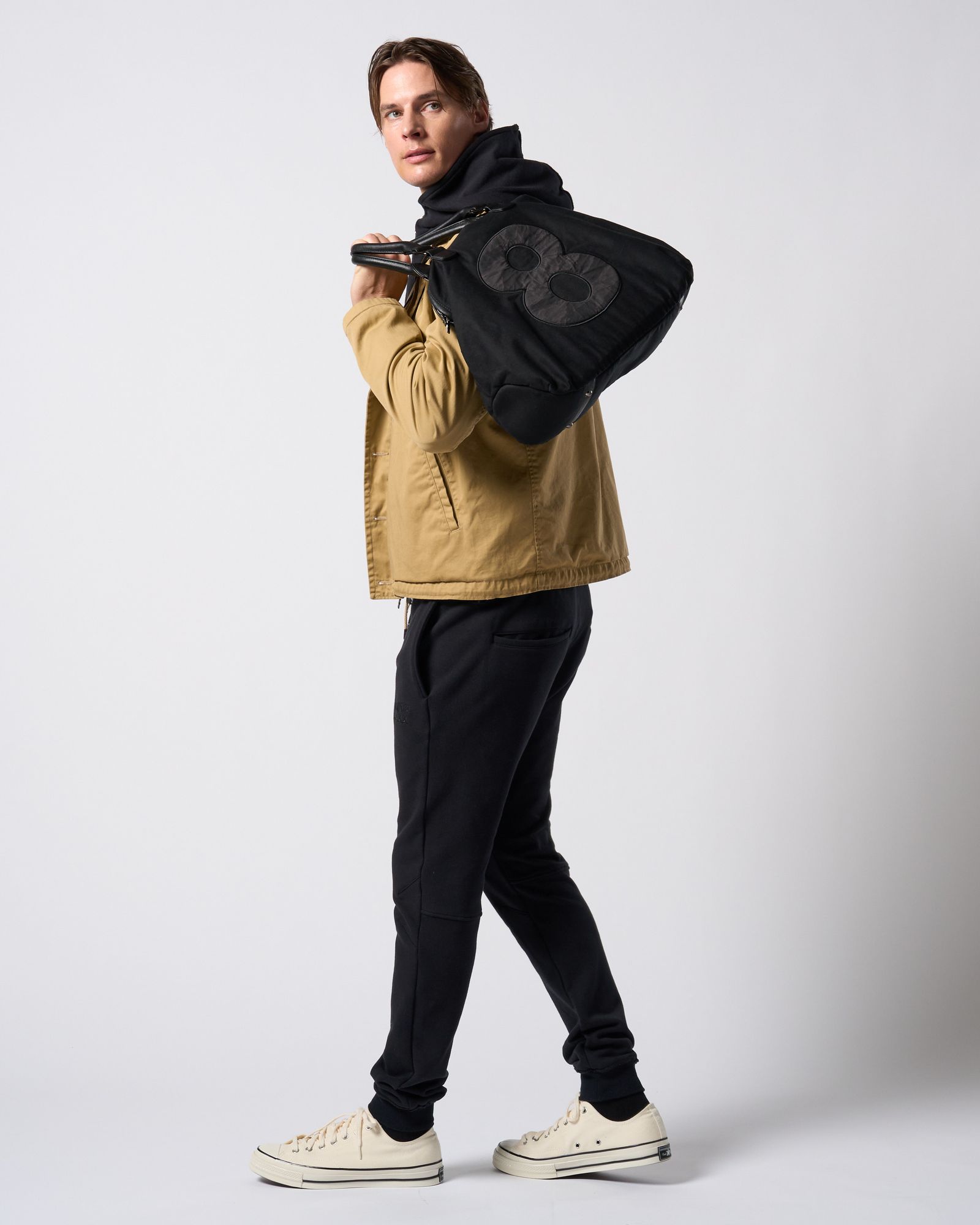 ☆先行予約☆muta × wjk  / ヴィンテージリュクス 8 バッグ / vintage luxe 8 bag / BLACK 【812 mw09j】
