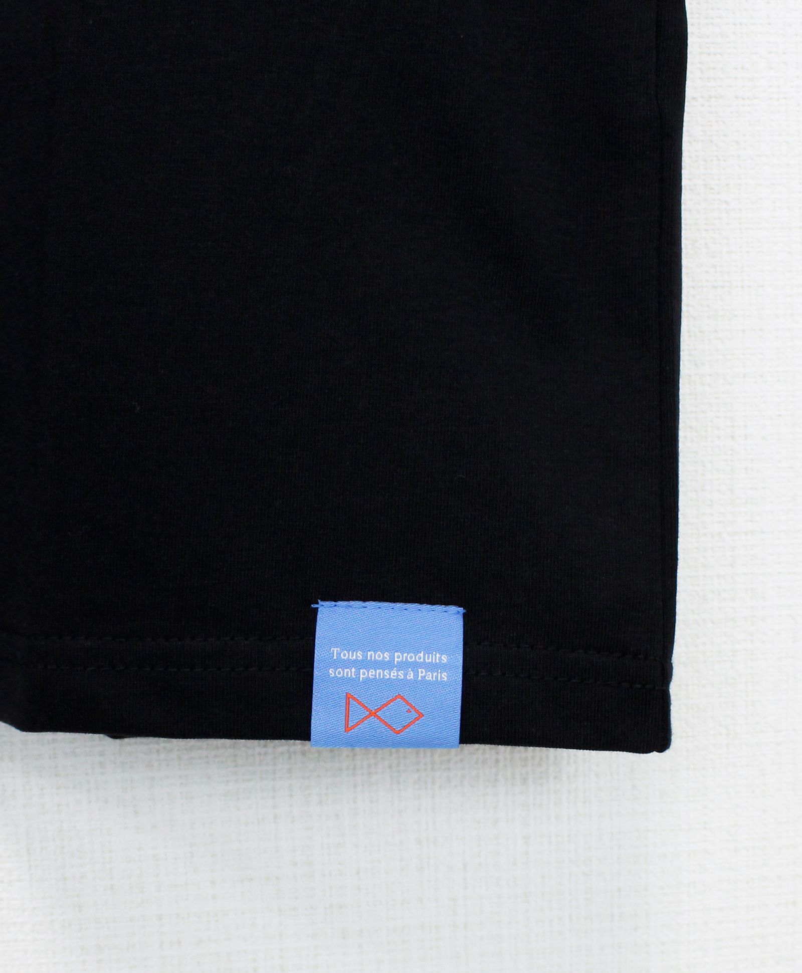 Tシャツ / Tiphanie Big Logo / BLACK x BLUE