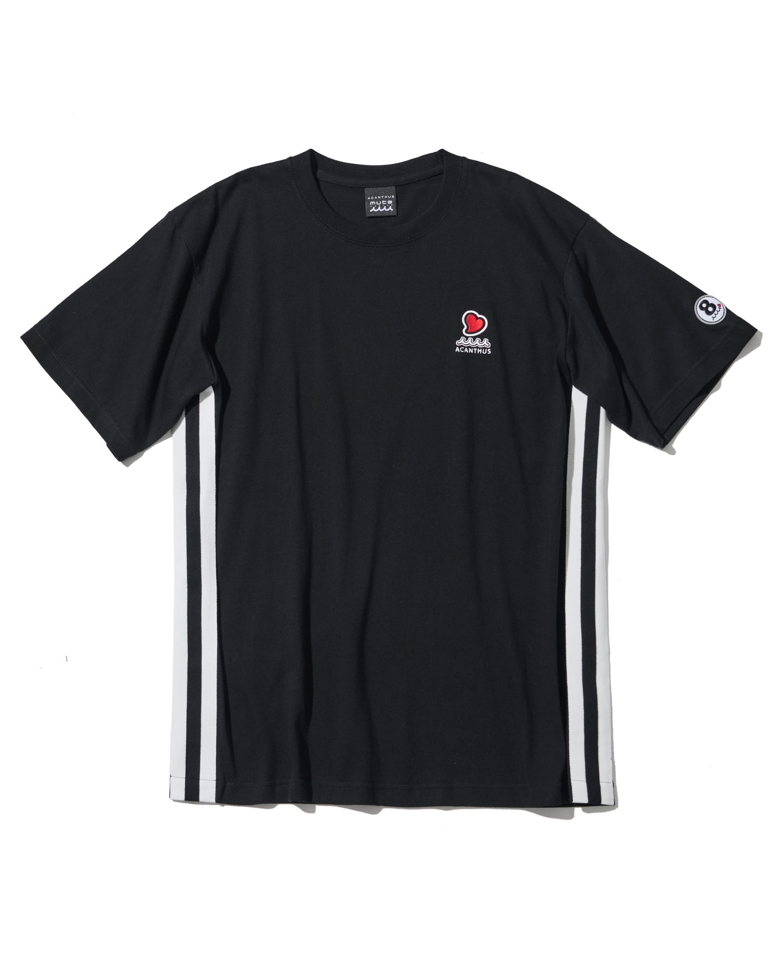 ☆先行予約☆muta MARINE × ACANTHUS  / スウィートTシャツ / sweet tee / BLACK 【MA2628】