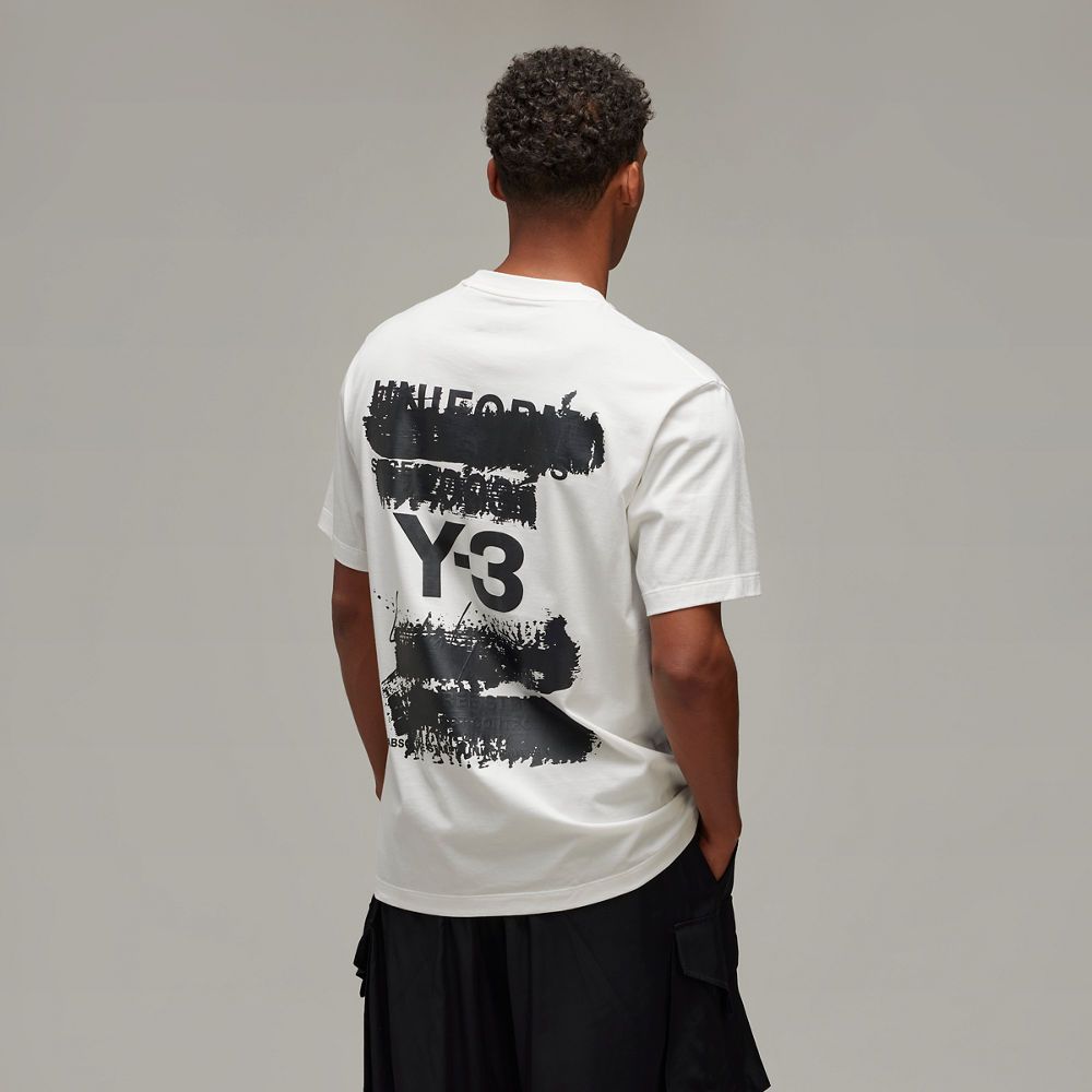 Y-3 - グラフィックショートスリーブTシャツ / U GFX SS TEE